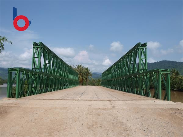 柬埔寨200型雙車道雙層貝雷鋼橋凈寬7.35米 柬埔寨200型雙車道雙層貝雷鋼橋凈寬7.35米