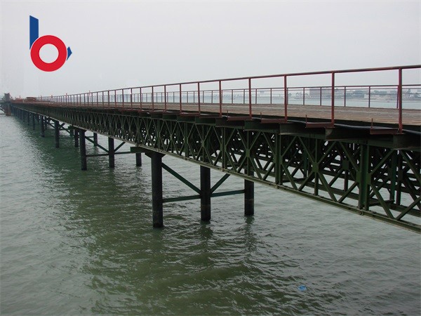 跨海、跨江及跨河上承式貝雷鋼棧橋（中鐵大橋局、中交航務局、中交公路局、中航港等）